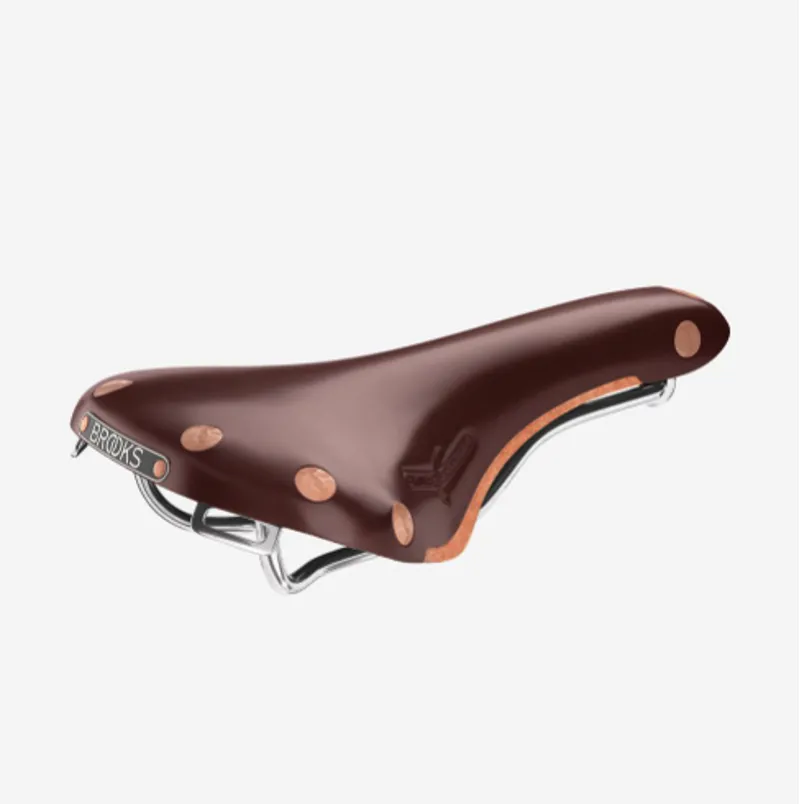 Brooks Swift Chrome Saddle in Brown